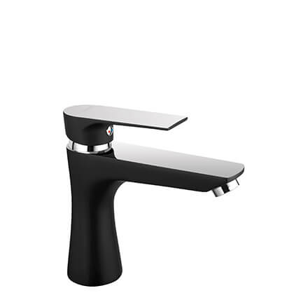Algeo Square Black/Chrome - Mosdócsaptelep