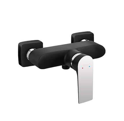 Algeo Square Black/Chrome - Zuhanycsaptelep